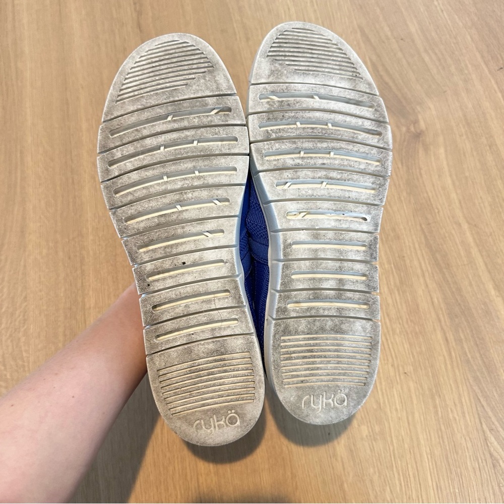 Ryka Hera Slip-On Shoes Blue Sz 11 Casual Comfort Knit Loafers Sneakers Luxury - Picture 7 of 11